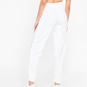 High waisted joggers